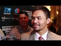 MANNY PACQUIAO LAUGHS AT FLOYD MAYWEATHER WANTING TO FIGHT CONOR MCGREGOR!