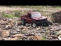 MN82 Toyota LC79 with Multi Links Conversion - Bashing on a rocky terrain for the first time!