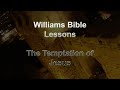 William's Bible Lessons - Temptation of Jesus