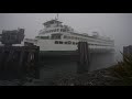 Bremerton Ferry in the Fog 2021