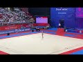 Takhmina Ikromova - Live - Clubs Final - Rhythmic Gymnastics World Cup - Sofia 2024