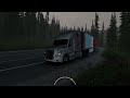 drive with freightliner cascadia ATS v1.50