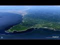 Taiwan Coastline view using Google Earth Studio / 2022.01.28