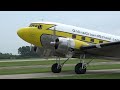 Insanely Low DC-3 Passes (and One-Wheeled Landing) at EAA Airventure 2017!