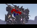 SFM - Autobots Vs Trypticon Transformers Fight Scene