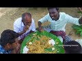 MUTTON BIRYANI | Layered Mutton Biryani Recipe Cooking In Village | Goat Biryani Cooking & Eating