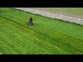 Watch the grit! Sit back & watch Timber Oaks Lawncare plow through this horse paddock