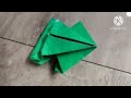 how to make paper frog/paper craft/paper art/paper frog/easy papercraft#papercraft#paper frog#frog