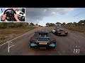 Bugatti Chiron & Bugatti Divo Forza Horizon 5 | Steering Wheel Gameplay