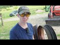 Removing Large Tractor Tires From Rusty Rims