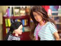 Barbie & Ken Family Toddler School Morning Routine