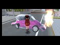 Destroying Rina Tamaki's Car into Burned! - SAKURA School Simulator