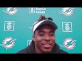 Aaron Brewer meets with the media | Miami Dolphins