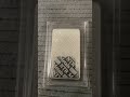 NTR Metals 10 Troy OZ .999 FINE SILVER Bar Sealed in Plastic #10ozsilverbar #NTR #NTRMetals #silver