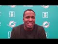 Jonathan Harris meets with the media | Miami Dolphins