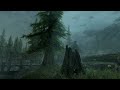 Quiet Dawn Over Riverwood | Music & Ambience from Skyrim's Peaceful River Village | 3 Hours