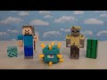 Minecraft Survival mode SERIES 9 (5 inch Action Figures) Guardian, Desert Husk Mattel Unboxing