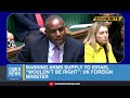 Banning Arms Supply To Israel “Wouldn’t Be Right”: UK Foreign Minister | Dawn News English