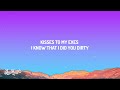 Tate McRae - exes (Lyrics)