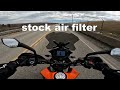 K&N air filter and DNA cover filter install and sound test