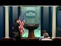 White House holds news conference