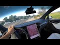 2020 Tesla Model X Performance POV Test Drive (ASMR)