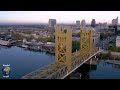 Sacramento City, Capital of California USA 4K Drone| World in 4K