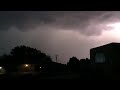 Lightning storm North East Heights Albuquerque