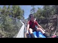 Riding the Canyon Coaster in Williams, Arizona!