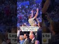 Logan Paul RESPONDS To Mike Perry Chants 😂