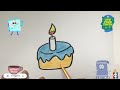 How To Draw a Cute Birthday Cake | рисуем торт на день рождения для детей