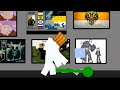 mutant snow golem vs big stickman zombie vs skeleton drawing cartoons 2 animation