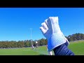 How UNLUCKY was that out? | Gopro Cricket Helmet Cam