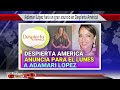 Adamari López de invitada al programa Despierta América ¿Dará el salto?