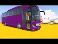 Color Big Bus Fun Gameplay with Songs