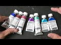 Recreating Schmincke Super Granulating Watercolours (not a review)