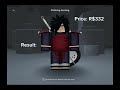 How to make a madara avatar in roblox