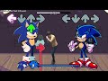 FNF Unlikely Rivals but ROTW Sonic and GBB Sonic Sing It