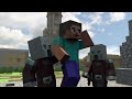 Minecraft Animation | Village Raid | Steve Life