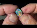 Opal miner needed my help cutting a gem worth $150,000 (raw and unfiltered)