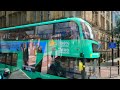 Birmingham to Manchester Coach - Bus Journey 4K 60fps | England Lancashire UK | National Express |