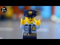 Lego Bank Truck Explosion Robbery Crazy Heist Junkyard Chase Lego City Police Stop Motion Animation