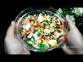 ইফতারে প্রোটিন সালাদ | High protein salad| Healthy salad for weight loss | Salad recipe |