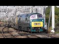 Class 52 D1015 'Western Champion' on Loaded Freight at Bristol Parkway 17/09/21