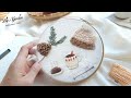 Eng sub [릴리스가든 브이로그 자수] 아이 러브 윈터 Vlog embroidery, i love winter