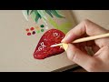 how to paint vibrant sketchbook illustrations 🌶️ gouache tutorial | beginner friendly