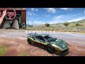 Twin Turbo Ferrari 488 GTB - Forza Horizon 5 (Steering Wheel + Shifter) Gameplay