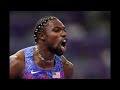 Men's 100 Meter Finals Were HISTORIC || Noah Lyles VS. Kishane Thompson - Paris Olympics 2024