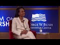 Forum on Leadership: A Conversation with Dr. Condoleezza Rice