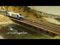 HO Scale Charger Surfliner Model Train LA to San Diego